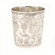 Small late 17th century silver cup dated 1699. Denmark. H: 7,1cm. W: 103gr