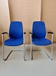 2 Kinnaps stole 
af nyere dato.
Højde 92cm 
Sædehøjde 44cm