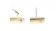 Elegante guld manchetter 14 karat