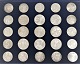 Østrig. Sølvmønter. 16 styk 25 Schilling fra 1955 - 1970. Der er 9 styk 50 Schilling fra 1959 - ...