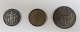 Island. Altinget 1000-års jubilæum 930-1930. Sæt bestående af 2 kronur 1930 bronze, 5 kronur ...