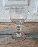 1800s wine 
glass on stem 
with button, 
the basin is 
painted with 
very thin white 
enamel ...