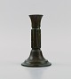 Just Andersen (1884-1943), Denmark. Early art deco candlestick in disko metal. 
1920s / 30s. Model number D17.
