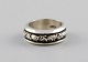 Georg Jensen 
ring in 
sterling 
silver. Model 
28C. Late 20th 
century.
Width: 7 mm.
Diameter: ...