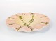 Dinner plate in 
light colors of 
Italian 
porcelain. 
5 x 31 cm.
