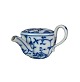 Blue painted 
cup of German 
porcelain from 
the 1920s. 
7 x 11 cm.
