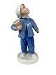 Bing and 
Grøndahl 
porcelain 
figure, "Who is 
calling", no. 
2251.
15.5 x 7 cm.
