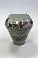 Rosenthal Selb Bavaria Vase med brun dekoration med fisk