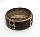 Michael 
Andersen, 
Bornholm 
designet af 
Marianne 
Starck. Skål i 
brune farver 
med bomber. 
Formnr. ...