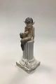 Royal 
Copenhagen 
Figur Faun med 
Kanin No 456. 
Måler 23 cm (9 
1/16 in) og er 
i god stand.