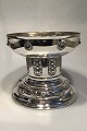 Laurits Berth 
Silver Tazza on 
mirrorbase 
Malachite 
decoration  
Measures  H 22 
cm(8 2/3 in), 
Diam ...