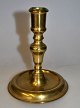 Næstved 
candlestick in 
brass, 18./19. 
century 
Denmark.