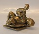 Kai Nielsen no 
18 Lueforgyldt 
Bronze Dreng 
med baby  13.5 
x 16 cm
Kai Nielsen 
1882-1924 (KN)  
...