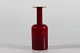 Kastrup Holmegaard Otto Bauer vase fremstillet af mørkrødt og hvidt glasProducent: ...