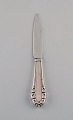 Early Georg 
Jensen Lily of 
the valley 
fruit / butter 
knife in solid 
silver (830). 
Dated ...