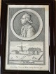 L. Nissen (19 
årh):
Dybbøl Mølle 
og Møller 
Lorenz Claussen 
1792.
Kobberstik på 
papir ...