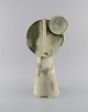 Christina Muff, dansk samtidskeramiker (f. 1971). Stor kubistisk unika skulptur i gyldent ...