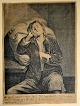 Weert, Jakob de 
(1569 - ) 
Belgien: En 
sovende mand. 
Kobberstik. 
Signeret. 19 x 
13,7 cm.
Efter ...