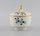 Antique German 
sugar bowl in 
hand-painted 
porcelain with 
...