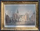 Hansen, 
Heinrich (1821 
- 1890) 
Danmark: 
Frederiksborg 
Slot. 
Farvelitografi. 
Trykt hos Em. 
...