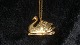 Georg Jensen År 
#2000 Ornament 
Motiv:Svane
Forgyldt 
Pæn og 
velholdt stand
