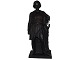 Stor sort Hjorth terracotta figur, Thorvaldsen skaber figur kaldet Håbets Gudinde. Fra ca. ...