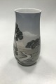 Bing og 
Grøndahl Art 
Nouveau vase 
med landskab no 
8409 / 209
Mål 20,7 cm / 
8.14 inch