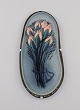 Heljä 
Liukko-
Sundström (b. 
1938) for 
Arabia. Glazed 
faience wall 
plaque with 
hand-painted 
...