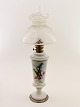 Opaline olie lampe 70 cm. med original skærm 19.årh. emne nr. 481673
