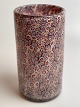 Vintage pink / rosa / lilla  Millefiori vase, antageligt fra Italien / Murano. Vasen er ...