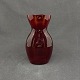 Højde 14,5 cm.Rødt hyacintglas fra Kastrup Glasværk.Hyacintglasset er fremstillet hos ...