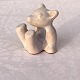 Bornholm 
ceramics, 
Hjort, Little 
white bear 
sitting on its 
butt, Approx. 
5cm high * Nice 
condition *