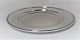 Toxværd. Silver 
cover plate 
with pearl edge 
(830). Diameter 
28 cm. Approx. 
500 grams.