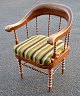 Painted 
armchair from 
Randers Mayor's 
office, 19th 
century.