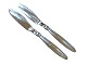 Georg Jensen 
Kaktus sterling 
sølv, 
fiskekniv.
Længde 19,3 
cm.
Velholdt men 
brugt stand.