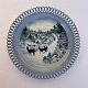 Bing & 
Grøndahl, 
Platte, Harald 
Wiberg, Djur i 
gryning 
#11005/629, 
20cm i 
diameter, 
Rädjur i ...