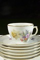 Royal Copenhagen Sächsische Blume Kaffeetasse 1870