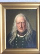 August Schiøtt (1823-95):Ældre mand i nationaldragt.Olie på lærredSign.: Aug. Schiött ...