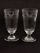 Et par porter 
glas 13,5 cm. 
19.årh. emne 
nr. 483232