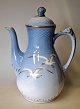 Bing &amp; 
Grondahl, 
seagull 
service, coffee 
pot, 20th 
century 
Copenhagen, 
Denmark. With 
low. ...