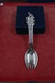 The Tinder-Box child's spoon-fork or spork of Danish solid silver