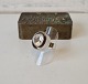 Vintage N.E.From sølv ring med bjergkrystalStemplet: N.E.From - 925Diameter på fronten 2 ...
