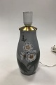 Bing & Grøndahl 
Art Nouveau 
Vase omformet 
til lampe No 
341/5249. Måler 
27,5 cm ( 10.83 
in. )