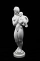 Kai Nielsen 
(1882-1924) 
"Kvinde med 
barn" i  Blanc 
de Chine 
(hvid 
porcelæn) fra 
Bing & ...