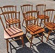Børge Mogensen 
iningchairs in 
beech with 
seats in solid 
teak.
Very rare 
chair.
Price for the 
set.