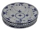 Royal Copenhagen Musselmalet Helblonde, dyb tallerken.Dekorationsnummer 1/1079.To er ...