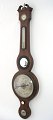 Antike 
englisches Rad 
Barometer von 
P. Gobbi & Son, 
Stroud. Mit 4 
versilberte 
Scheiben und 
...