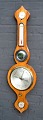 Wheel 
barometer, 19th 
century 
England.