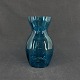 Højde 14,5 cm.Cyanblåt hyacintglas fra Kastrup Glasværk.Hyacintglasset er fremstillet hos ...