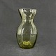 Højde 14,5 cm.Mosgrønt hyacintglas fra Kastrup Glasværk.Hyacintglasset er fremstillet hos ...